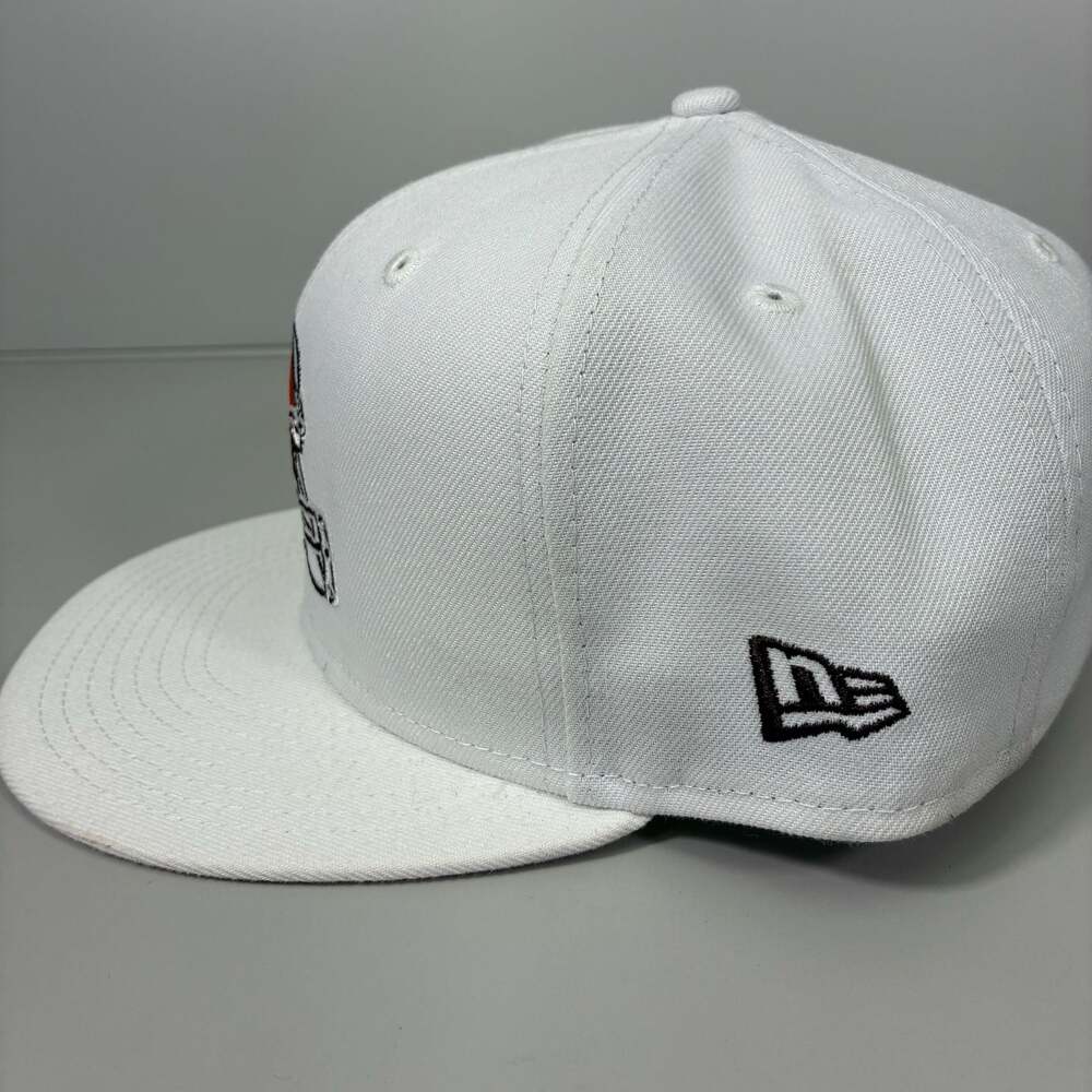 New Era Cleveland Browns 59FIFTY Fitted Hat Size 8